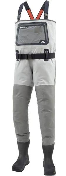 Simms G3 Guide Bootfoot Waders - Cinder - 11 - LK - Vibram