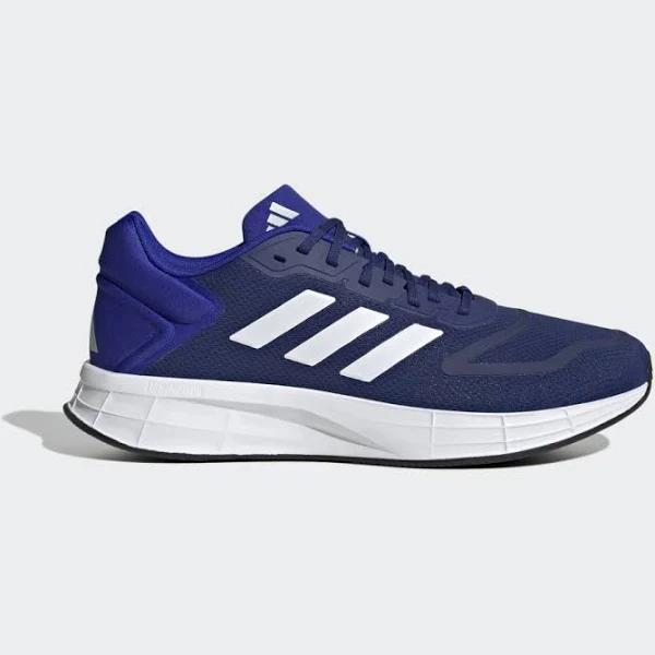 adidas-Duramo 10 Shoes-Men-Victory Blue / Cloud White / Lucid Blue-9