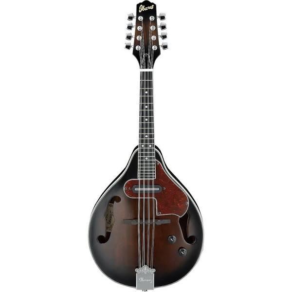 Ibanez, 8-String Mandolin, Right, Dark Violin Sunburst (m510edvs)