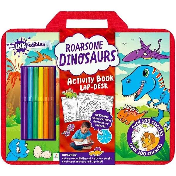 INKREDIBLES : Roarsome Dinosaurs Activity Book Lap-desk