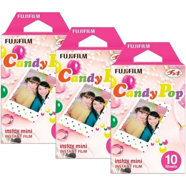 Fujifilm Instax Mini Candy Pop Film 10 Pack (Triple Pack)