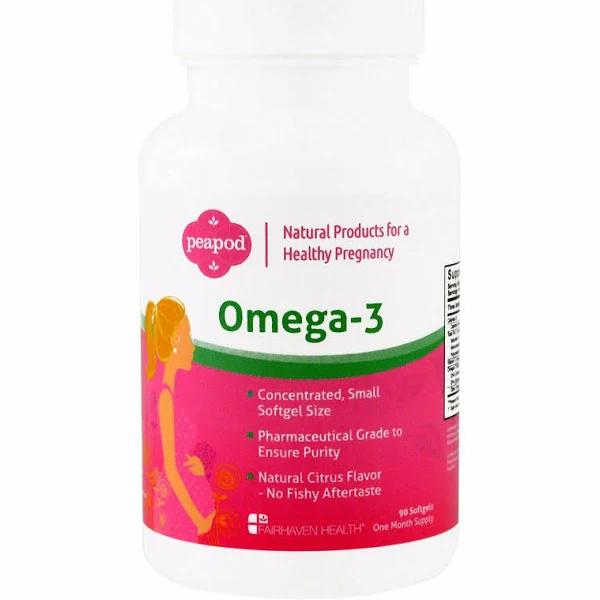 Fairhaven Health Peapod Omega 3 90 Softgels