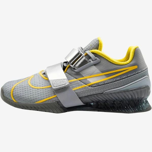 Nike Romaleos 4 Shoes Grey Yellow - 38.5