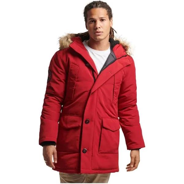 Superdry Vintage Everest Jacket Red XL Man