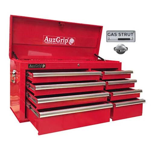 AuzGrip 8 Drawer Chest Cabinet Red