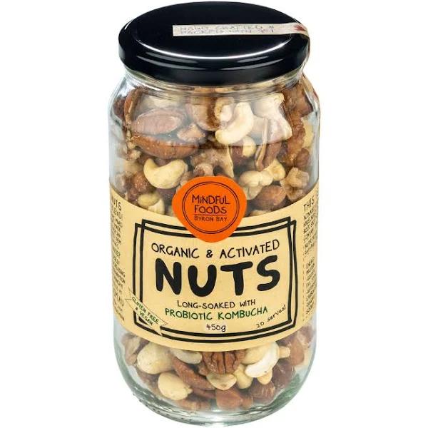 Mindful Foods Mixed Nuts Organic & Activated 450g