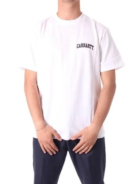 Carhartt WIP University T-Shirt in White