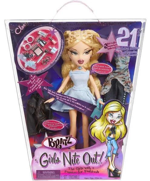 Bratz Girls Nite Out 21st Birthday Edition Cloe Fashion Doll