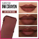 Maybelline Superstay Ink Crayon Lipstick - Live On The Edge