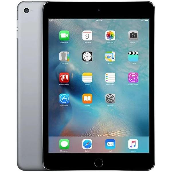 Apple iPad Mini 4 (16GB, Cellular, Silver)