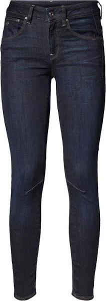 G-Star Raw Arc 3D Mid Waist Skinny Jeans Dark Blue Women Size 26-34