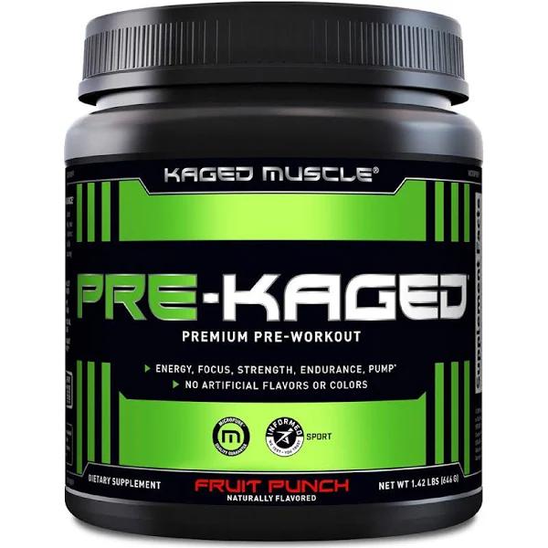 Kaged Muscle - pre-kaged-20 serves-fruit Punch