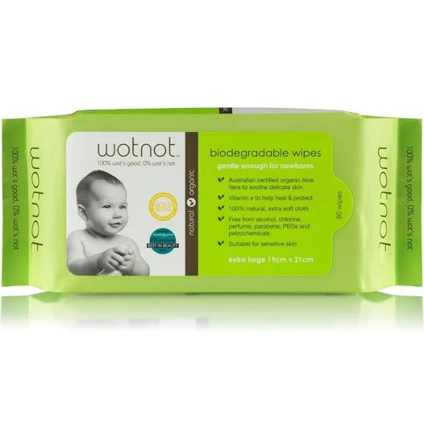 Wotnot Biodegradable Baby Wipes