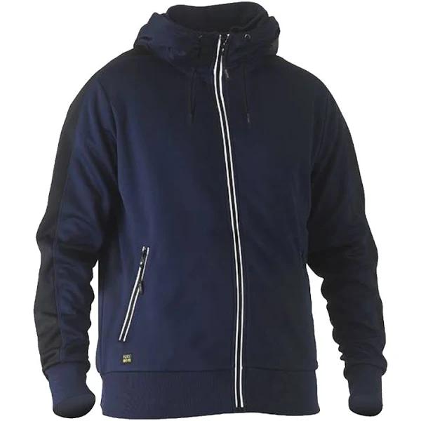 Bisley BK6901 Flx & Move Zip Recycled Hoodie - Navy / 2XL