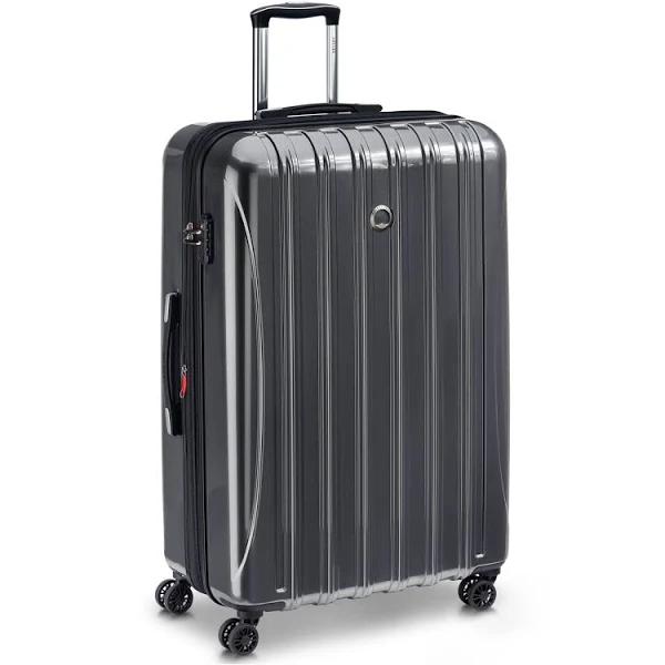 Delsey PARISHelium Aero Hardside Expandable Luggage with Spinner Wheels, Titanium, Checked-Large 29 Inch