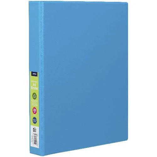 J.Burrows A4 Post Consumer Recycled Binder 2D 25mm Blue