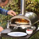 ZiiPa Piana Wood Pellet Pizza Oven With Rotating Stone – Slate