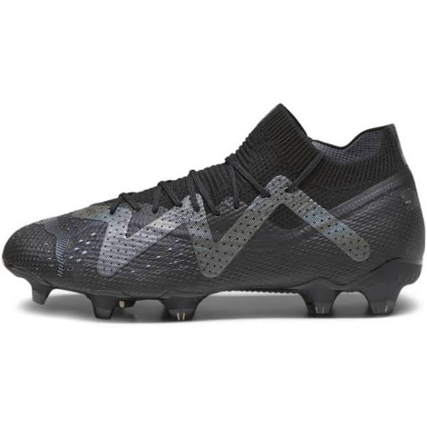 Future Ultimate FG/AG Men's Football Boots in Black/Asphalt, Size 7.5 by Puma