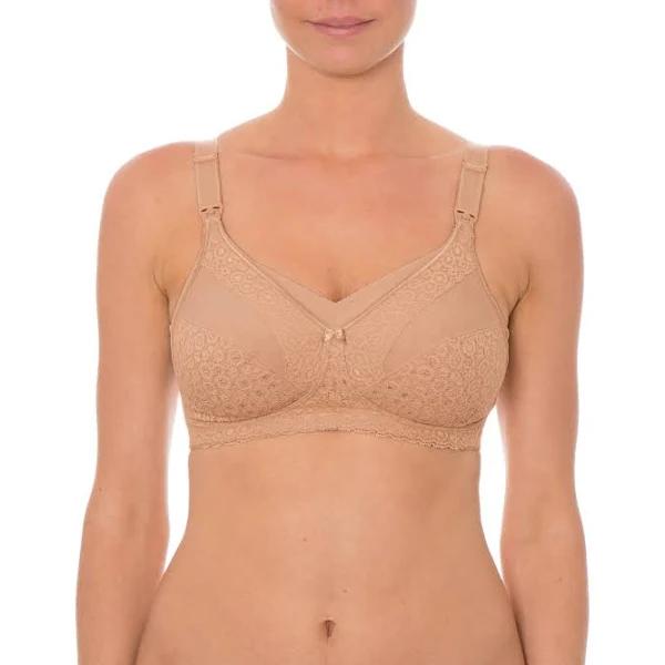 Triumph Lace Bra Maternity Wire Free 14C / Nude