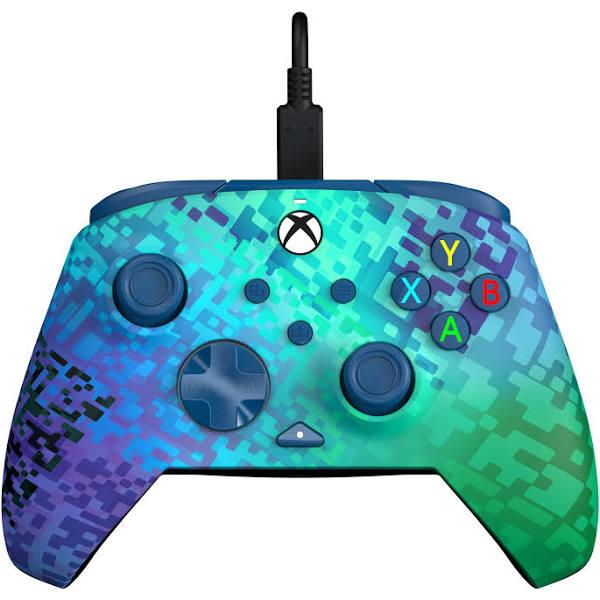 PDP - Rematch Advanced Wired Controller for Xbox - Glitch Green