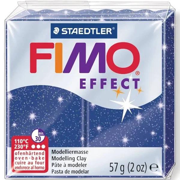 Fimo Effect Polymer Clay - Glitter Blue No 302