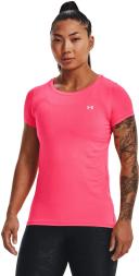 Under Armour Womens HeatGear Armour T-Shirt - Pink - Size - XS