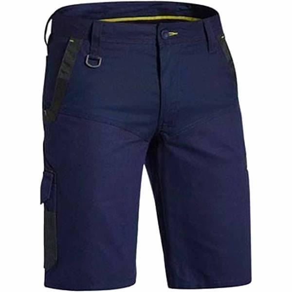 Bisley BSHC1130 Flex & Move Stretch Cargo Short Navy 107