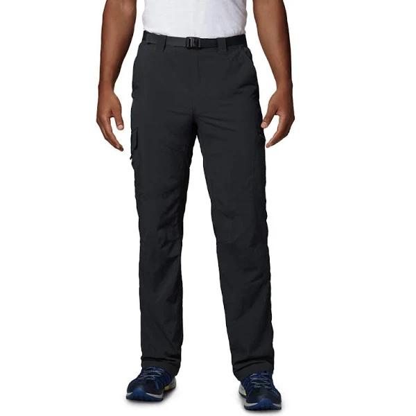 Columbia Men's Silver Ridge Cargo Pant, Black, 36W x 36L