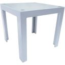 Hartman Dali Outdoor Side Table, Silver/White