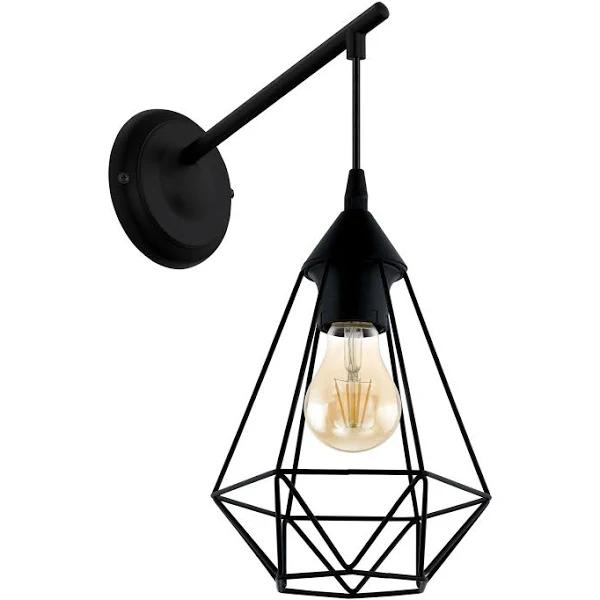 Eglo 49081 Tarbes Wall Light in Black