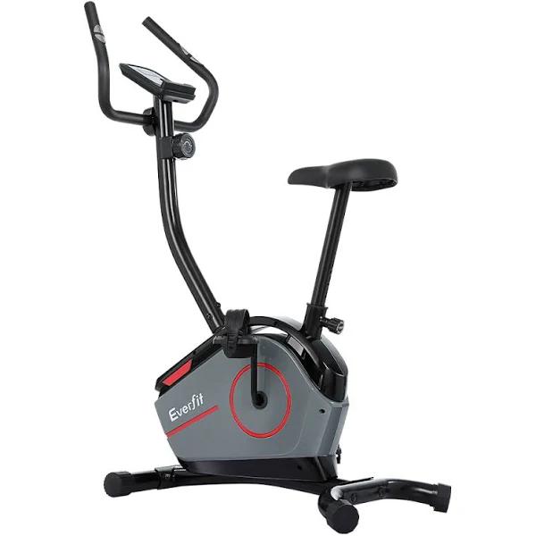 Everfit Magnetic Exercise Bike 8 Levels Upright Bike Fitness Home Gym Cardio