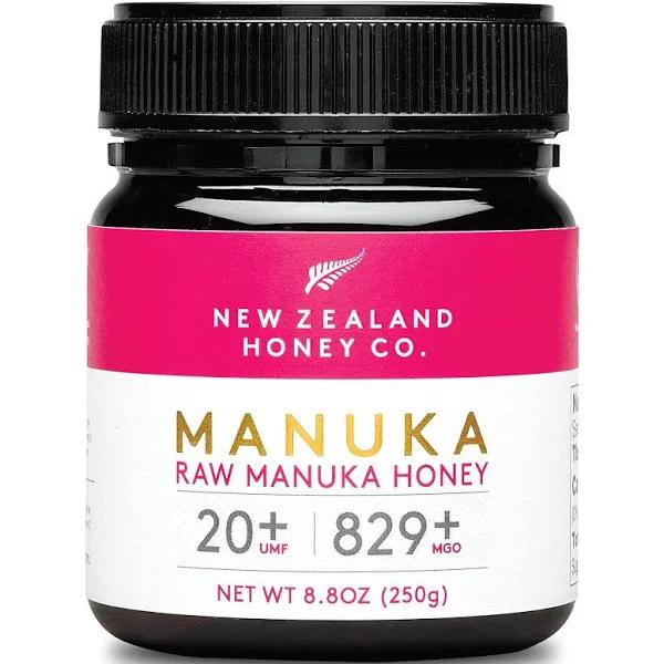 New Zealand Honey Co. Raw Manuka Honey UMF 20+ | MGO 829+ (250g)