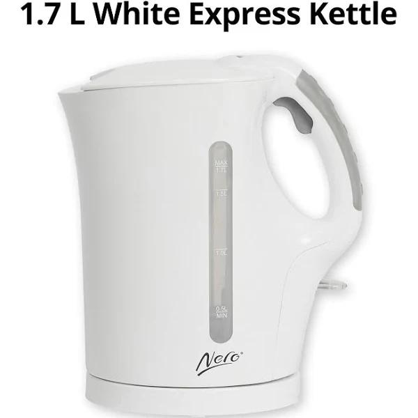 Nero Express Cordless Kettle 1.7 Litre White