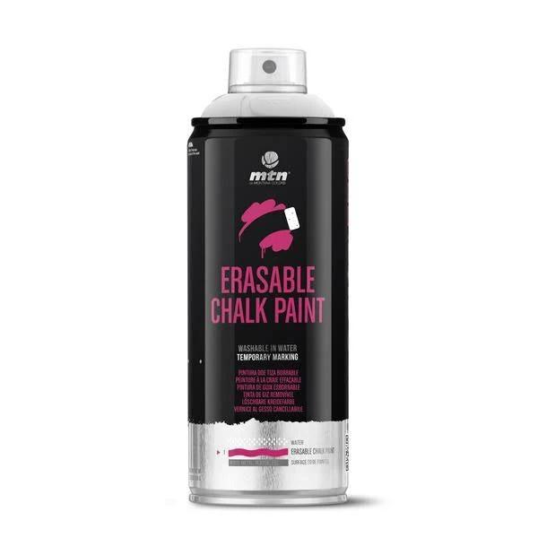 MTN Pro Spray Paint - Erasable Chalk 400ml - Silver