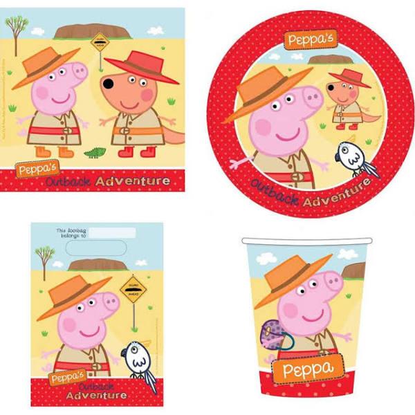 Peppa Pig Australian Adventure Party Pack