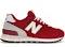 New Balance 574 Red White