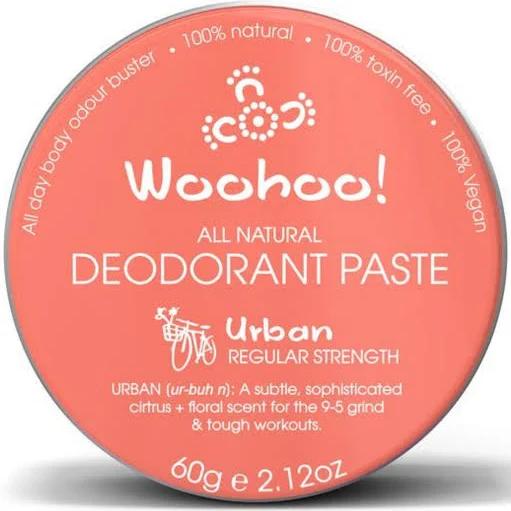 Woohoo Deodorant Paste Urban Tin (60g)