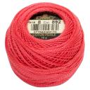 DMC Pearl Cotton Ball Size 8 87yd Medium Carnation