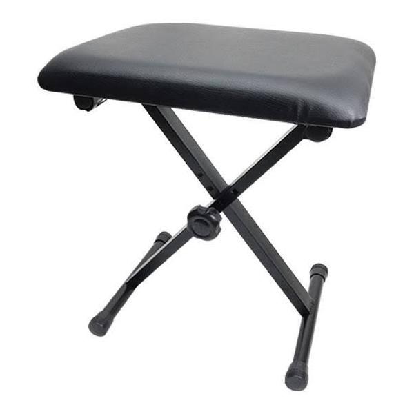 Single Braced Padded Keyboard Stool Collapsible KT100 - AfterPay & zipPay Available