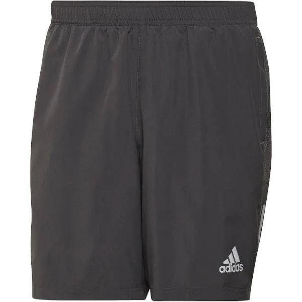 adidas-Own The Run Shorts-Men-Grey Six-S 5"