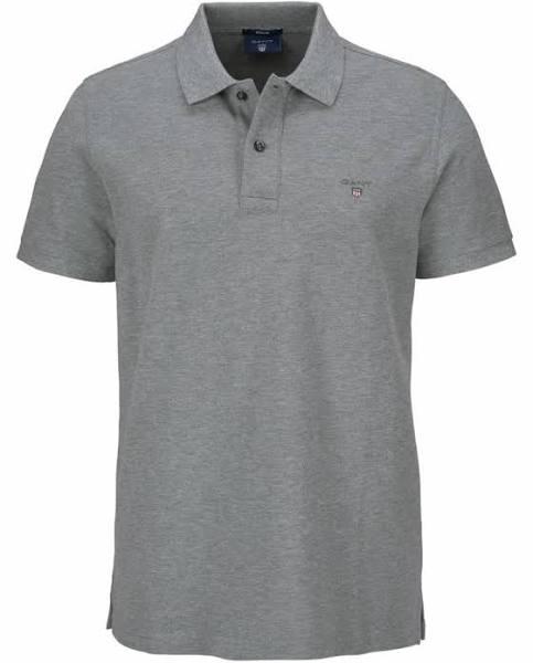 Gant Original Polo Shirt - Grey Melange