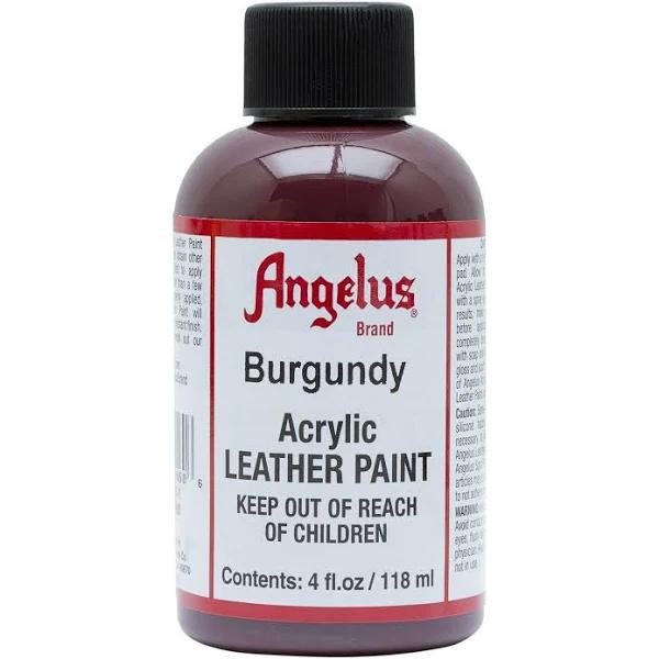 AngelusAcrylic Leather Paint Burgundy 4oz