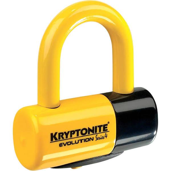 Kryptonite Evolution Series 4 Disc Lock - Yellow