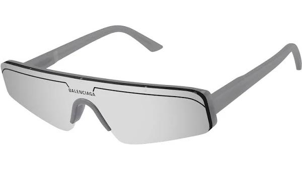 Balenciaga Gray Ski Sunglasses