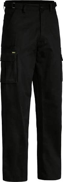 Bisley BPC6007 Original 8 Pocket Cargo Pants / Black / 87R