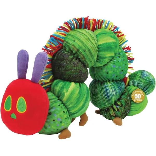 The Very Hungry Caterpillar Plush Print Set 50th Anniversary