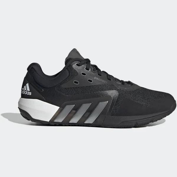 Adidas | Womens Dropset Trainer Shoes (BLACK/SILVER/WHITE) 7.5