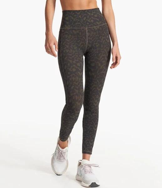 Women's Studio Pocket Legging by Vuori | M | Cocoa Spots