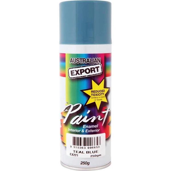 Australian Export Teal Blue 250g Spray Paint