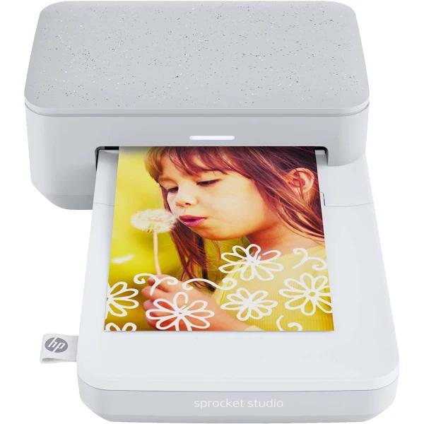 HP 3MP72A Sprocket Studio Photo Printer Snow